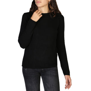 Buy black 100% Cashmere - C-NECK-W