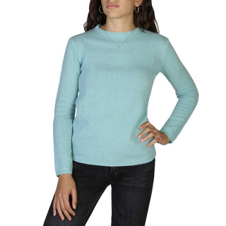 Buy green 100% Cashmere - C-NECK-W