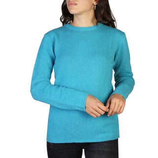 Buy blue 100% Cashmere - C-NECK-W