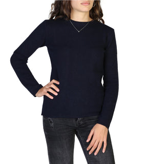 Buy blue-1 100% Cashmere - C-NECK-W