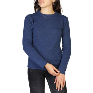 Buy blue-2 100% Cashmere - C-NECK-W